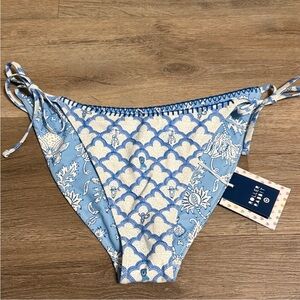 Roller Rabbit x Target Blue Monkey Bikini Bottom size M